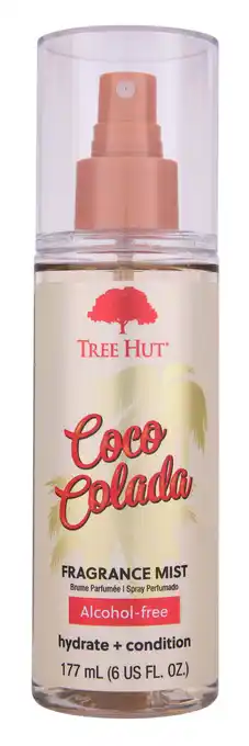 Walmart Tree Hut Coco Colada Hydrating Fragrance Mist, 6 fl oz offer