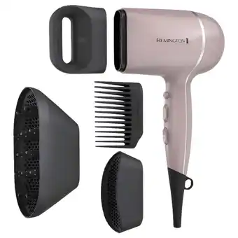 Walmart Remington Pro Wet2Style Ceramic Ionic Hair Dryers, Purple with 4 Unique Attachments offer