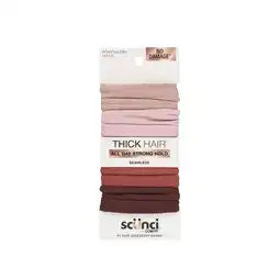 Walmart Scunci No Damage Hosiery Ponytail Hair Ties, Multicolor, 10 Count offer