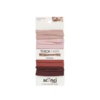 Walmart Scunci No Damage Hosiery Ponytail Hair Ties, Multicolor, 10 Count offer