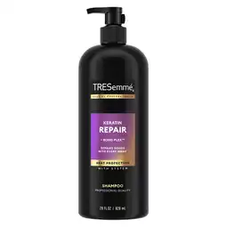 Walmart Tresemme Shampoo Keratin Repair with Bond Plex Technology, 28 oz offer