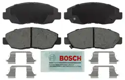 Walmart Bosch BE465AH Bosch Blue Ceramic Brake Pads with Hardware offer