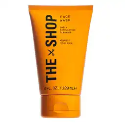 Walmart The Shop Face Wash Daily Exfoliating Cleanser for Men, All Skin Types 4 fl oz offer