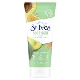 Walmart St. Ives Soft Skin Avocado and Honey Scrub, 6 oz offer
