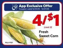 Save a Lot Fresh Sweet Corn offer