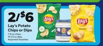 Save a Lot Lay's Potato Chips or Dips offer