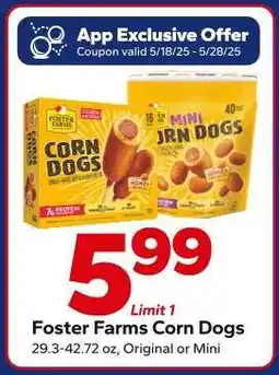Save a Lot Foster Farms Corn Dogs offer