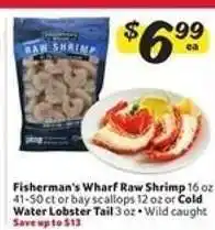Winn Dixie Fisherman's Wharf Raw Shrimp offer