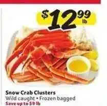Winn Dixie Snow Crab Clusters offer