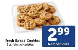 Safeway Fresh Baked Cookies offer