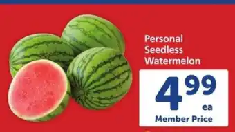 Safeway Personal Seedless Watermelon offer