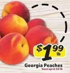 Winn Dixie Georgia Peaches offer