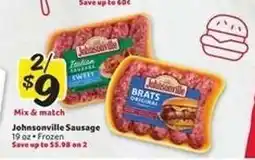 Winn Dixie Johnsonville Sausage offer