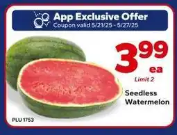 Save a Lot Seedless Watermelon offer