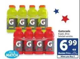 Safeway Gatorade offer