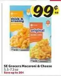 Winn Dixie SE Grocers Macaroni & Cheese offer
