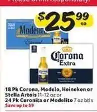 Winn Dixie Corona, Modelo, Heineken or Stella Artois offer