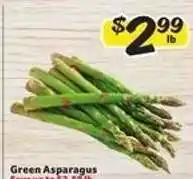 Winn Dixie Green Asparagus offer