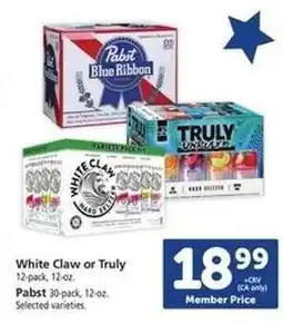Safeway White Claw or Truly offer