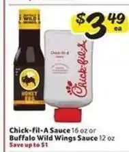 Winn Dixie Chick-fil-A Sauce or Buffalo Wild Wings Sauce offer