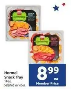 Safeway Hormel Snack Tray offer