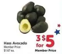 Safeway Hass Avocado offer