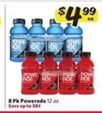 Winn Dixie 8 Pk Powerade offer