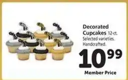 Safeway Decorated Cupcakes offer