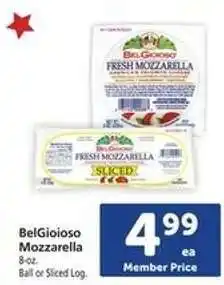 Safeway BelGioioso Mozzarella offer