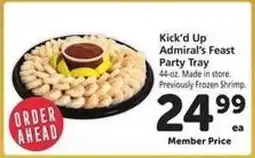 Safeway Kick'd Up Admiral’s Feast Party Tray offer