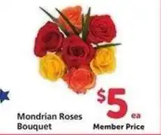 Safeway Mondrian Roses Bouquet offer