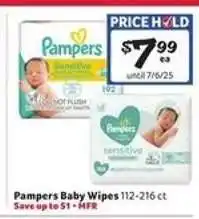 Winn Dixie Pampers Baby Wipes offer