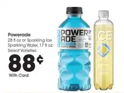 Kroger Powerade or Sparkling Ice offer