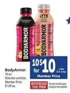 Safeway BODYARMOR offer
