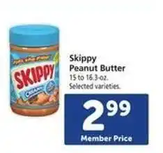 Safeway Skippy Peanut Butter offer