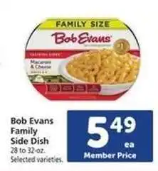 Safeway Bob Evans Family Side Dish offer