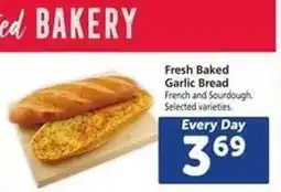 Safeway Fresh Baked Garlic Bread offer