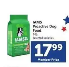 Safeway IAMS Proactive Dog Food offer