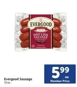 Safeway Evergood Sausage offer