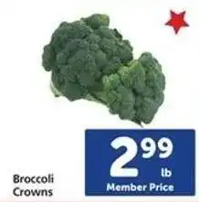 Safeway Broccoli Crowns offer