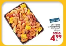Giant Eagle Uncooked EZ Peel Shrimp offer