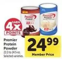 Safeway Premier Protein Powder offer