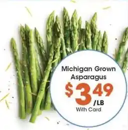 Kroger Michigan Grown Asparagus offer