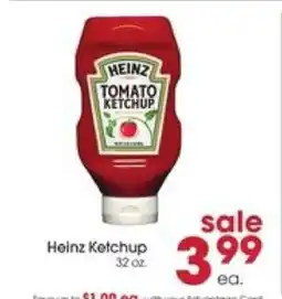 Giant Eagle Heinz Ketchup offer