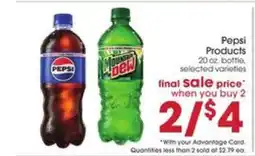 Giant Eagle Pepsi Products offer