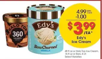 Kroger Edy's Ice Cream offer