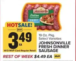Food Lion Johnsonville Fresh Dinner Sausage offer