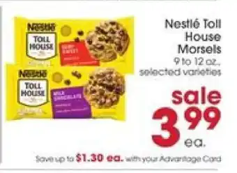 Giant Eagle Nestlé Toll House Morsels offer