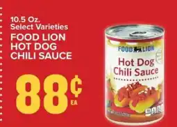Food Lion FOOD LION HOT DOG CHILI SAUCE offer