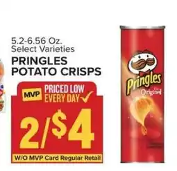 Food Lion Pringles Potato Crisps offer